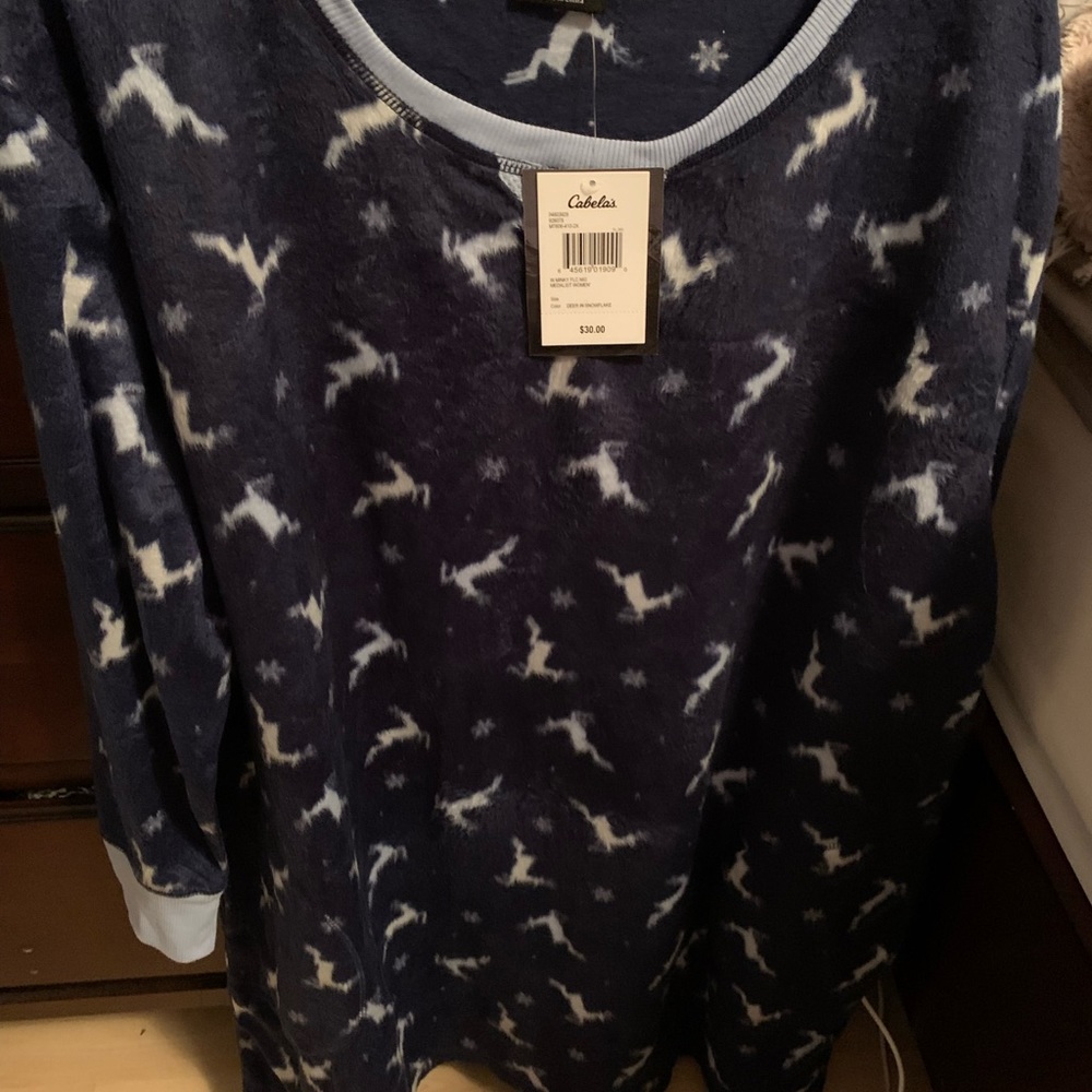 Cabelas plush sleep dress